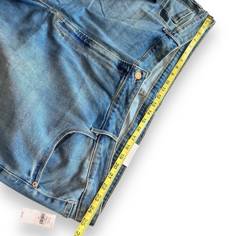 Old Navy Kicker Bootcut Jeans 30 Plus Size New Blue Jeans Boot Cut - Picture 5 of 10